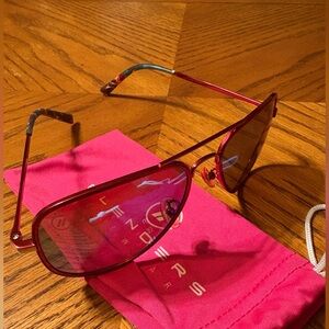 Blenders eyewear Pink Aviator weekend flyer Sunglasses